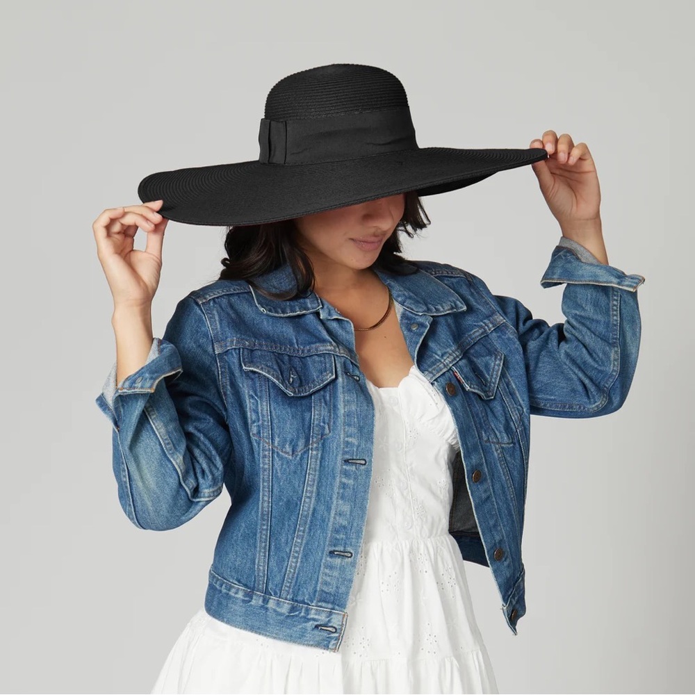 San Diego Hat Co. “The galm floppy” 6” large brimmed hat! Ultraweave
